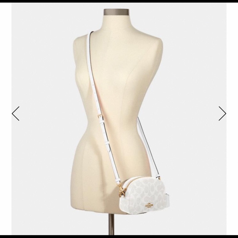 MINI SERENA CROSSBODY SIGNATURE CANVAS & LEATHER - Picture 4 of 5